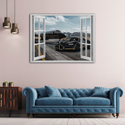 My Bugatti Fly & Ride Magic Windows Framed Poster - Planet Wall Art