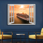 My Cruise Getaway Magic Windows Framed Poster - Planet Wall Art