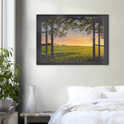 My Peaceful Prairie Magic Windows Framed Poster - Planet Wall Art