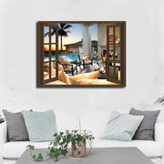 My Luxury Pool Magic Windows Framed Poster - Planet Wall Art