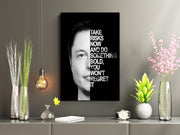 Bold Elon Premium Matte Paper Motivational Poster