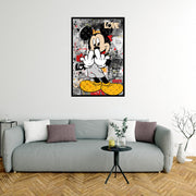 Mickey Punked Pop Art Framed Poster - Planet Wall Art