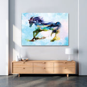 Mirage Horse Canvas Print - Planet Wall Art