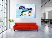 Mirage Horse Canvas Print - Planet Wall Art