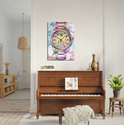 Watercolor Watch Canvas Print