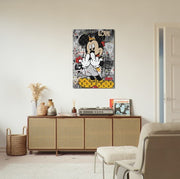 Mickey Punked Pop Art Canvas Print - Planet Wall Art