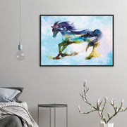 Mirage Horse Framed Poster - Planet Wall Art