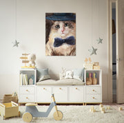 Bowtie Kitty Cat Premium Matte Paper Poster