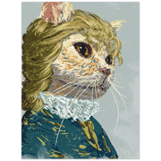 Elizabethan Cat Premium Matte Paper Poster