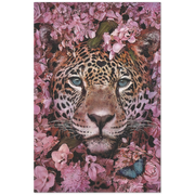 Blooming Leopard Premium Matte Paper Poster