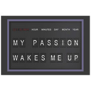 My Passion Wakes Me Up Premium Matte Paper Motivational Poster