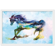 Mirage Horse Framed Poster - Planet Wall Art