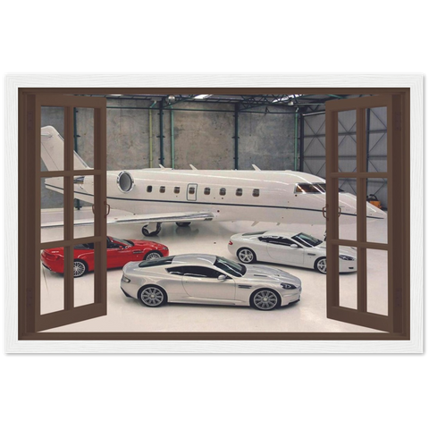 My Luxury Rides Magic Windows Framed Poster - Planet Wall Art