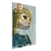 Elizabethan Cat Canvas Print - Planet Wall Art