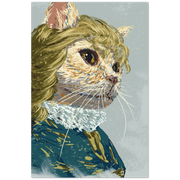 Elizabethan Cat Premium Matte Paper Poster