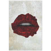 Red Rose Lips Premium Matte Paper Poster