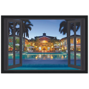 My Luxury Mansion Magic Windows Framed Poster - Planet Wall Art