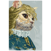 Elizabethan Cat Premium Matte Paper Poster