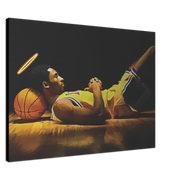 Angel Kobe Pop Art Canvas Print