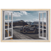 My Bugatti Fly & Ride Magic Windows Framed Poster - Planet Wall Art